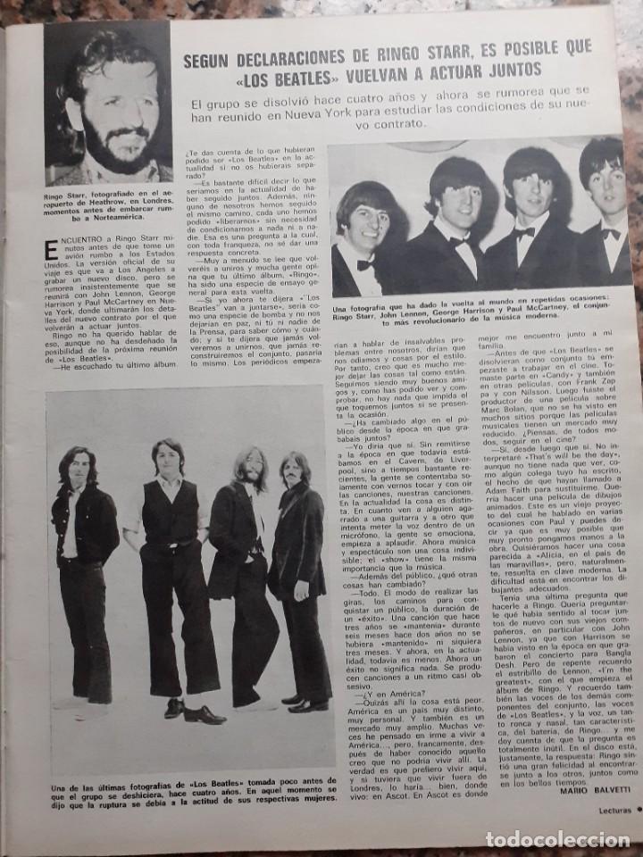 Coleccionismo de revistas y peri&oacute;dicos: the beatles los