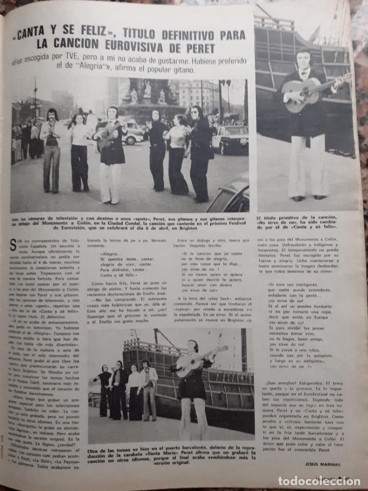Coleccionismo de Revistas y Peri&oacute;dicos: peret eurovision canta y se feliz