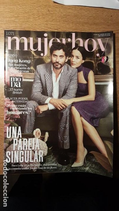 Collezionismo di Riviste e Giornali: REVISTA MUJER HOY. PACO LE&Oacute;N Y CECILIA SUAREZ. SANDRA GAGO