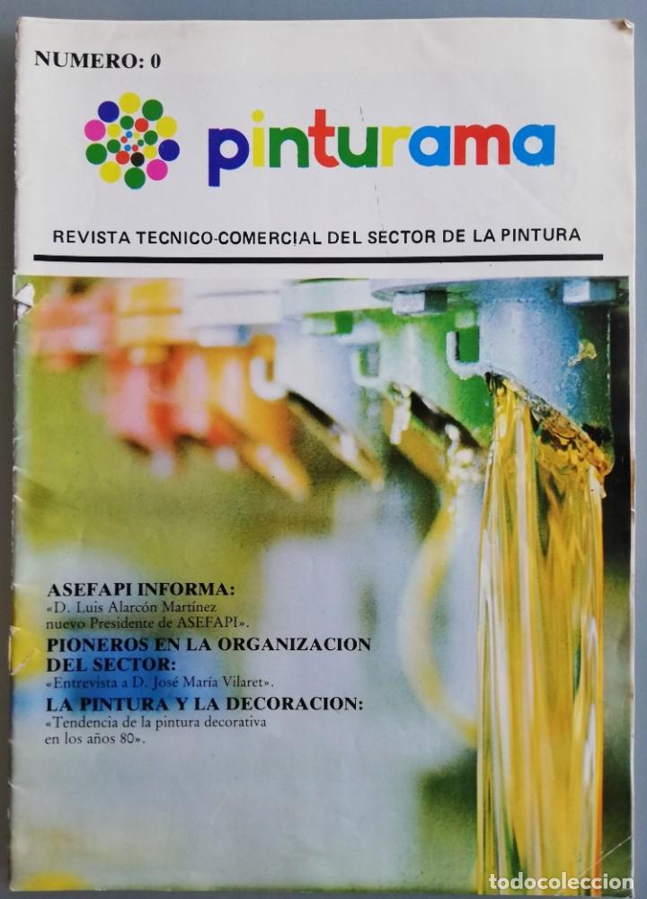 Sammeln von Zeitschriften und Zeitungen: REVISTA PINTURAMA N&ordm; 0 - 1983 - Revista del sector de la pintura. Decoraci&oacute;n y pintura a&ntilde;os 80