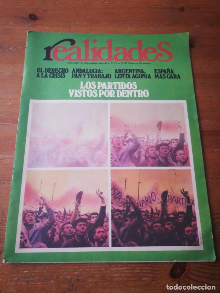 Coleccionismo de Revistas y Peri&oacute;dicos: Revista Realidades. N&uacute;mero 2. 1976.