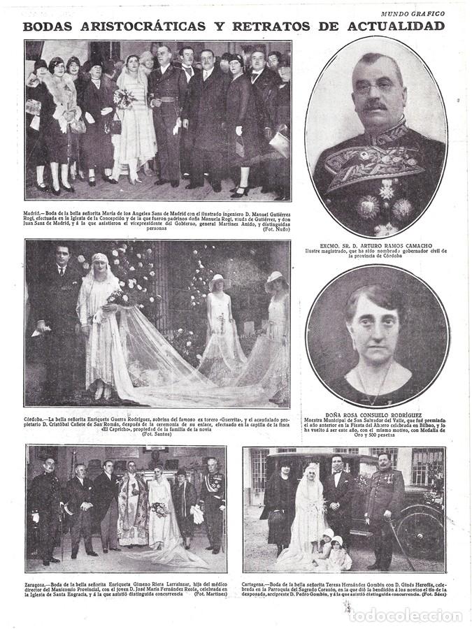 Sammeln von Zeitschriften und Zeitungen: 1928 HOJA REV NOMBRAMIENTOS MAGISTRADO ARTURO RAMOS CAMACHO GOBERNADOR CIVIL DE C&Oacute;RDOBA