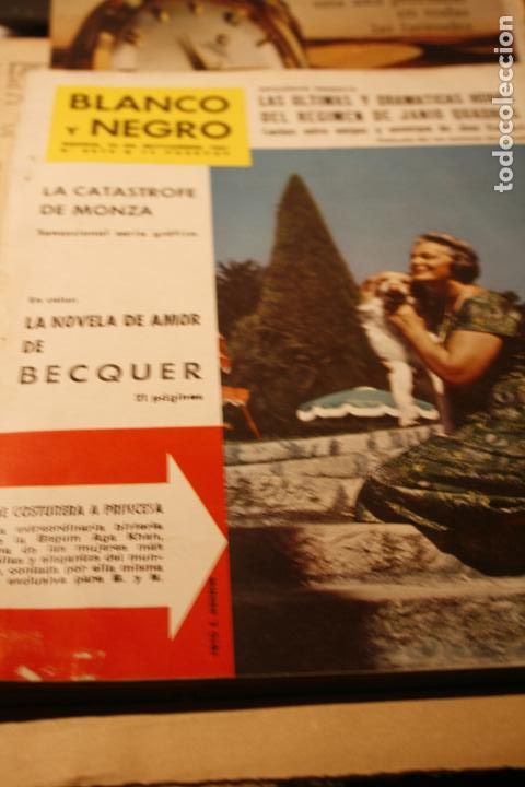 Coleccionismo de revistas y peri&oacute;dicos: SOFIA DE GRECIA MONZA AUTOMOVILISMO SARA MONTIEL 1961