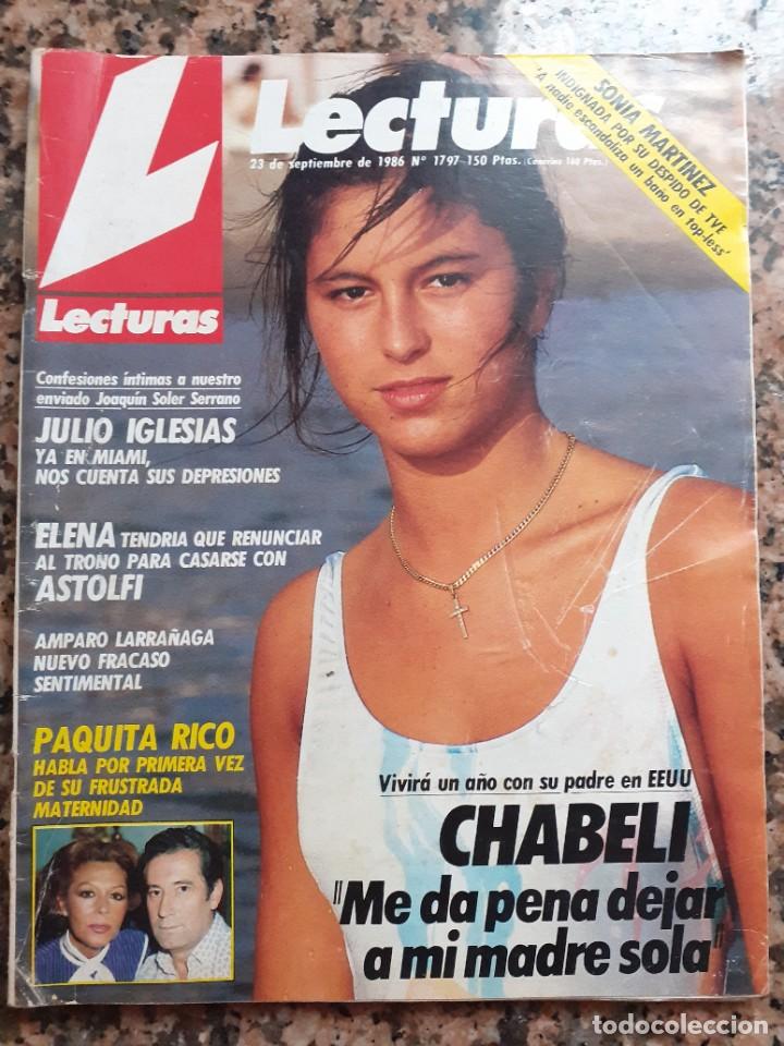 Colecionismo de Revistas e Jornais: portada de chabeli iglesias paquita rico