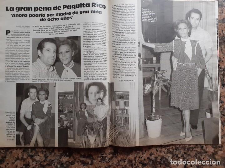 Coleccionismo de revistas y peri&oacute;dicos: paquita rico