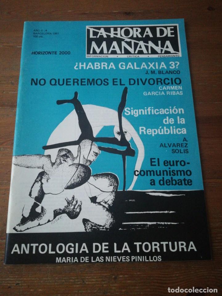 Coleccionismo de Revistas y Peri&oacute;dicos: Revista La hora de ma&ntilde;ana. N&uacute;mero 4. 1981.
