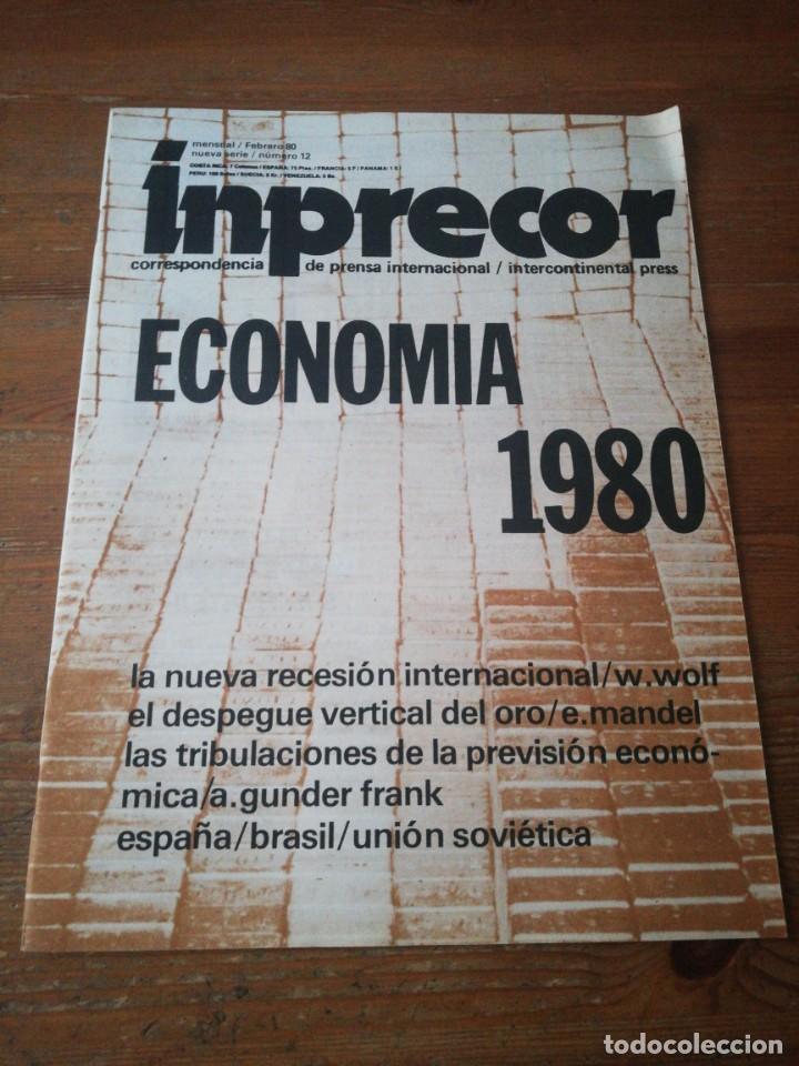 Coleccionismo de Revistas y Peri&oacute;dicos: Revista Inprecor. N&uacute;mero 12. 1980.
