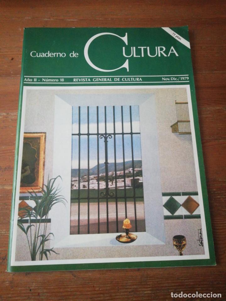 Coleccionismo de Revistas y Peri&oacute;dicos: Revista Cuaderno de Cultura. N&uacute;mero 18. 1979.