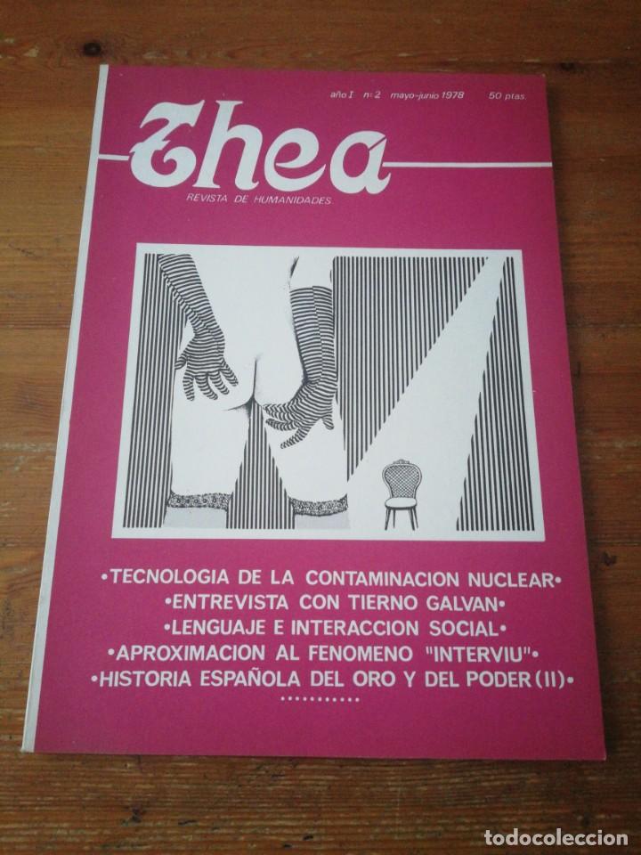 Sammeln von Zeitschriften und Zeitungen: Revista Thea de Humanidades. N&uacute;mero 2. 1978.