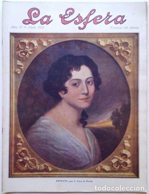 Coleccionismo de Revistas y Peri&oacute;dicos: La Esfera. Ilustraci&oacute;n Mundial. 24 de Mayo de 1919, n.&ordm; 282.  Orignal de &eacute;poca.