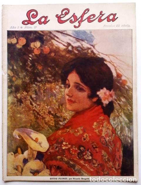 Coleccionismo de Revistas y Peri&oacute;dicos: La Esfera. Ilustraci&oacute;n Mundial. 25 de Abril de 1914, n.&ordm; 17.  Orignal de &eacute;poca.