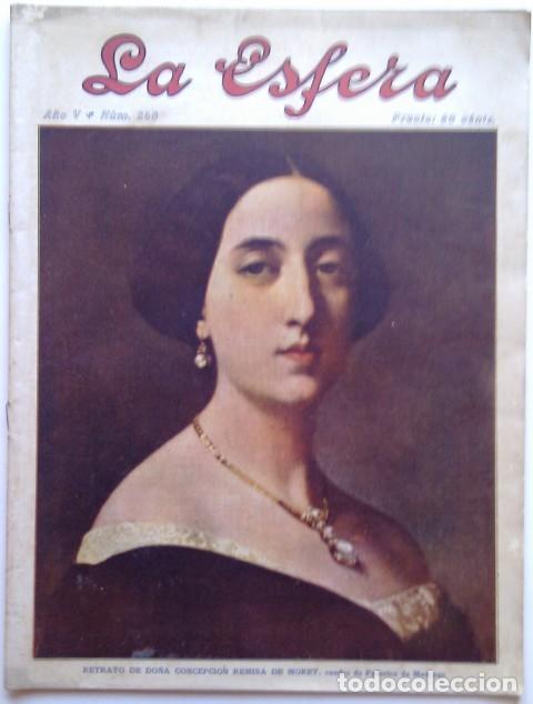 Coleccionismo de Revistas y Peri&oacute;dicos: La Esfera. Ilustraci&oacute;n Mundial. 28 de Septiembre de 1918, n.&ordm; 248.  Orignal de &eacute;poca.