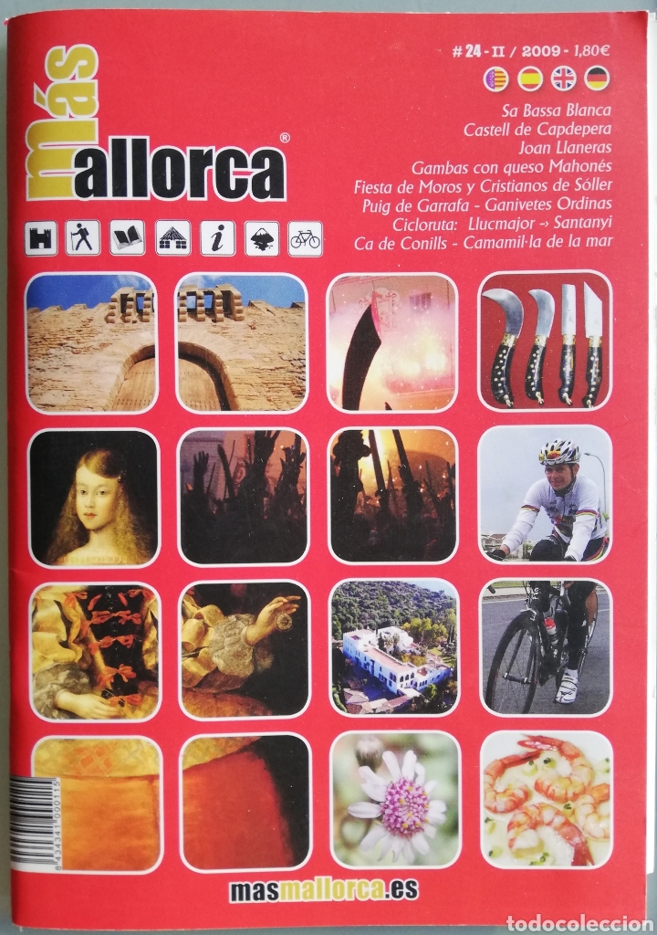 Coleccionismo de Revistas y Peri&oacute;dicos: Revista M&Aacute;S MALLORCA - 2009 - Con mapa de la isla.
