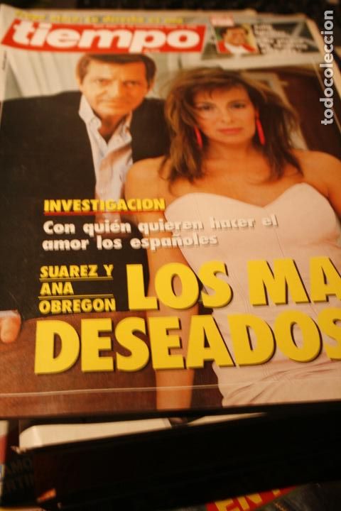Coleccionismo de Revistas y Peri&oacute;dicos: JULIO IGLESIAS MIGUEL ROCA AMPARO MU&Ntilde;OZ PAULA MOLINA JORGE MARTINEZ ASPAR 1986