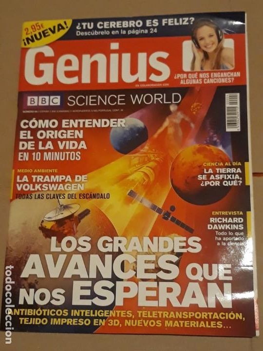 Collection Magazines and Newspapers: REVISTA GENIUS N&ordm; 4 LOS GRANDES AVANCES QUE NOS ESPERAN*