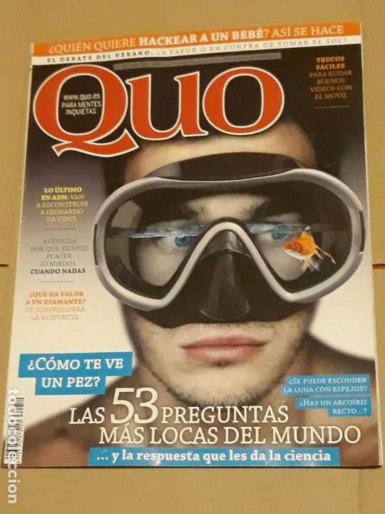 Collectionnisme de Revues et Journaux: REVISTA QUO N&ordm; 250 LAS 53 PREGUNTAS MAS LOCAS DEL MUNDO*