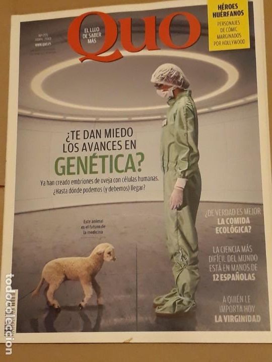 Collectionnisme de Revues et Journaux: REVISTA QUO N&ordm; 271 &iquest;TE DAN MIEDO LOS AVANCES EN GEN&Eacute;TICA?*