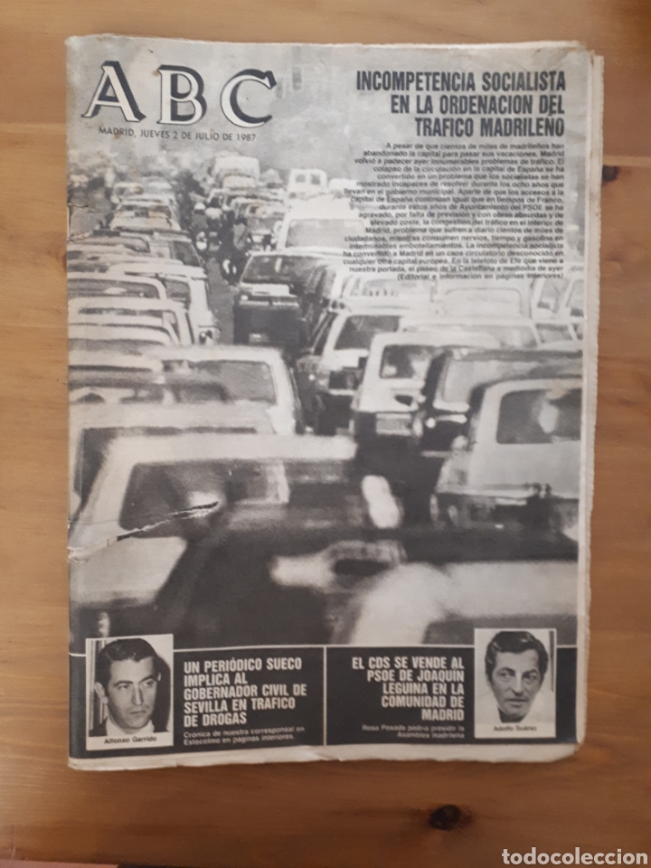 Coleccionismo de Revistas y Peri&oacute;dicos: Diario ABC, 2 julio 1987