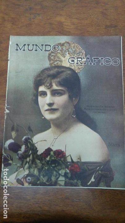 Coleccionismo de revistas y peri&oacute;dicos: BLANQUITA ASENSI BELLA Y NOTABLE CANCIONISTA HOJA REVISTA A&Ntilde;O 1919