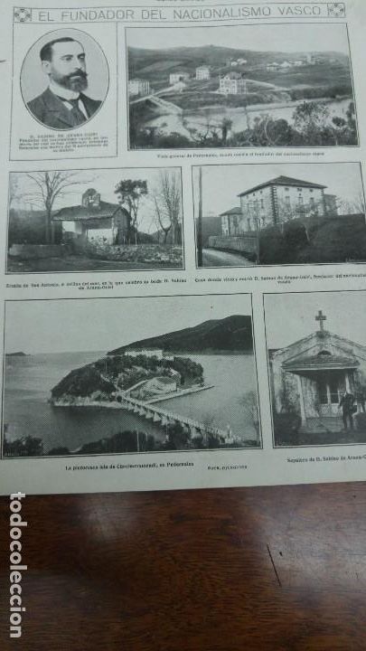 Coleccionismo de revistas y peri&oacute;dicos: SABINO DE ARANA-GOIRI NACIONALISMO VASCO PEDERNALES / EL NUEVO MINISTERIO REVISTA A&Ntilde;O 1919
