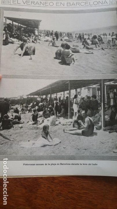 Colecionismo de Revistas e Jornais: VERANEO BARCELONA CARRERAS CABALLOS SANTANDER SAN SEBASTIAN AVIACION NUEVO GOBIERNO CONSERVADOR 1919