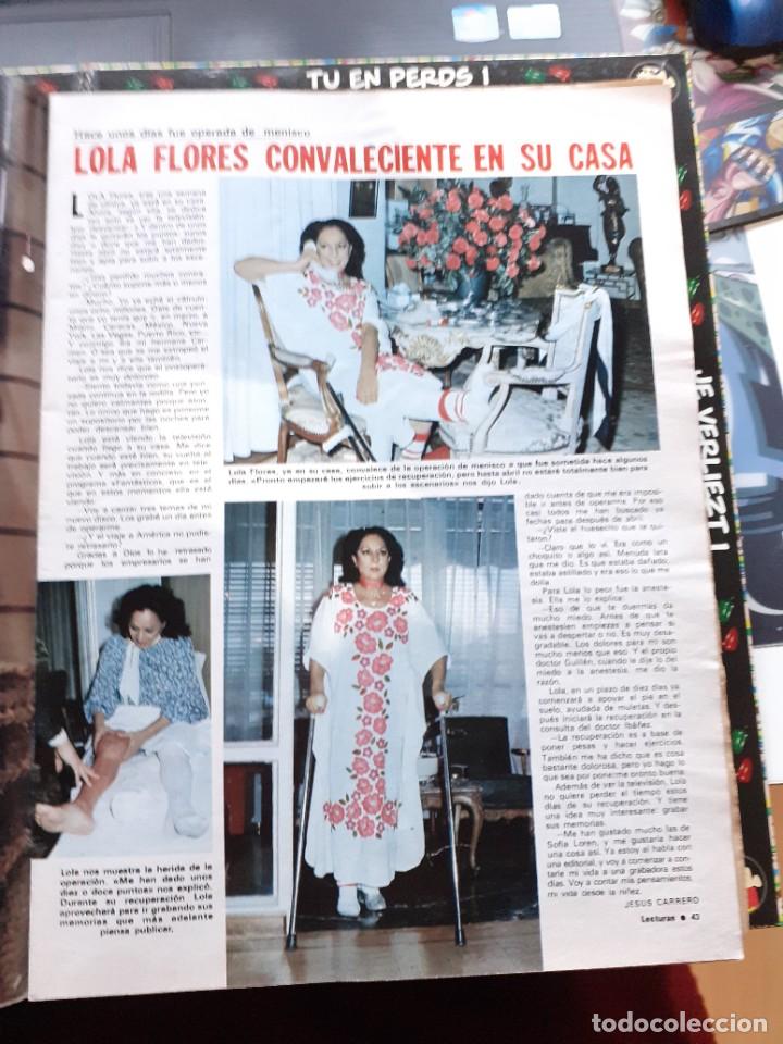Coleccionismo de revistas y peri&oacute;dicos: lola flores