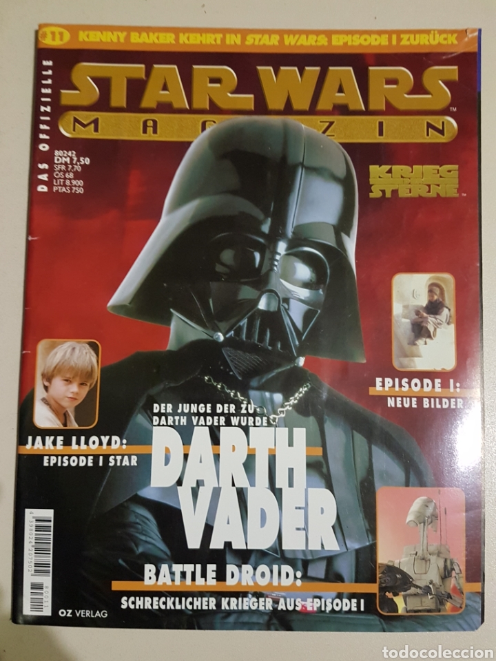 Coleccionismo de Revistas y Peri&oacute;dicos: STAR WARS MAGAZIN 11 - DAS OFIZIELLE - EN ALEM&Aacute;N