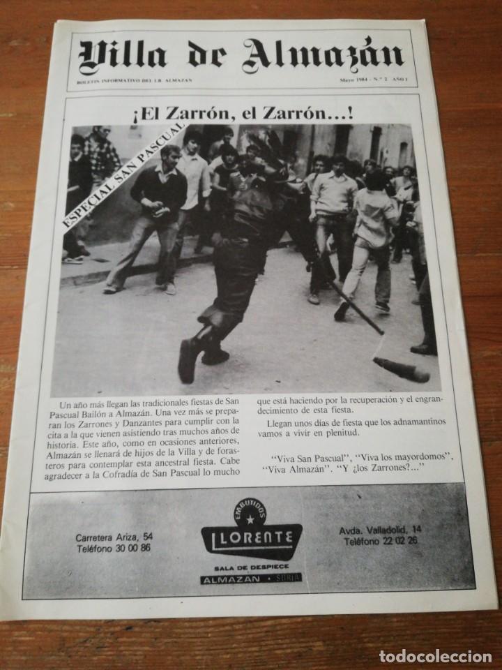 Collectionnisme de Revues et Journaux: Revista Villa de Almaz&aacute;n. N&uacute;mero 2. 1984.