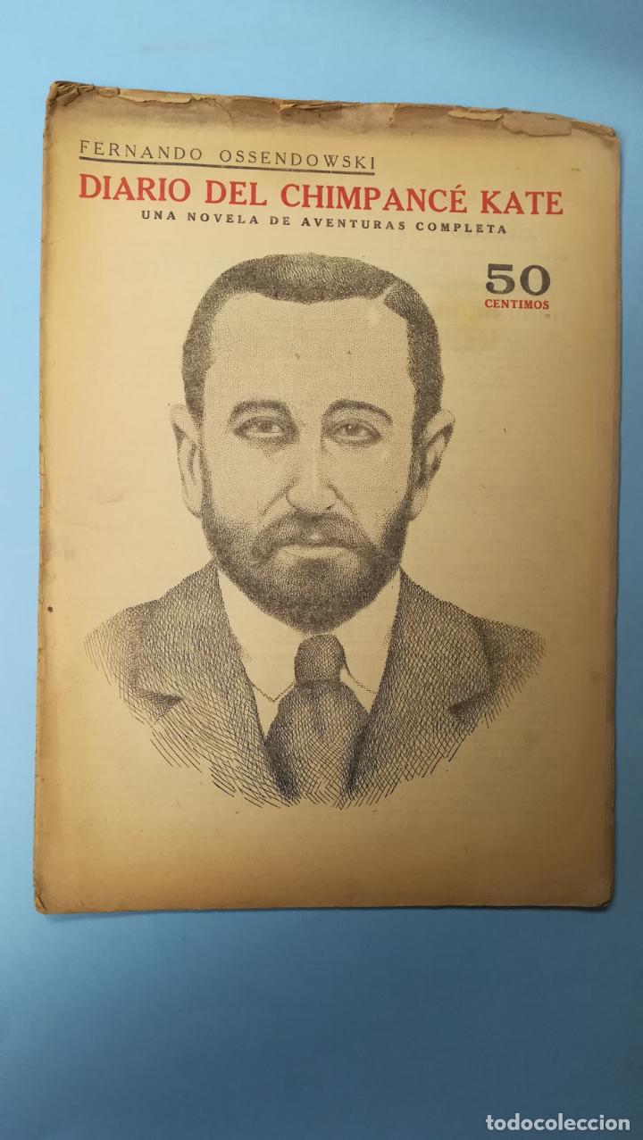 Collectionnisme de Revues et Journaux: Diario del chimpanc&eacute; Kate. F. Ossendowski - Colecci&oacute;n Novelas y Cuentos