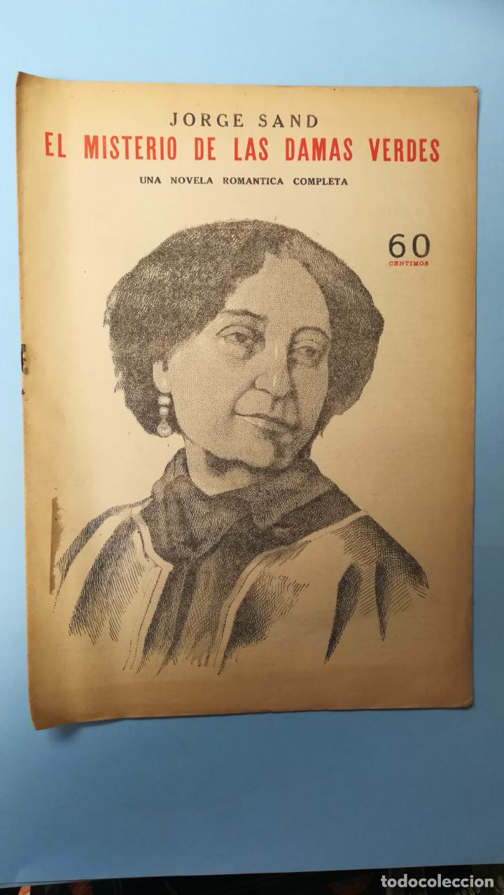 Collezionismo di Riviste e Giornali: El misterio de las damas verdes. Colecci&oacute;n Novelas y Cuentos