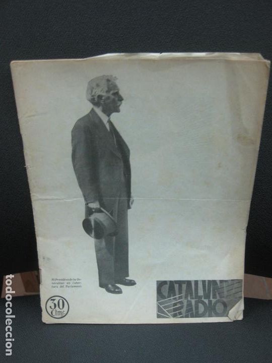 Coleccionismo de revistas y peri&oacute;dicos: REVISTA CATALUNYA RADIO N&ordm; 32. BARCELONA 10 DE DESEMBRE DE 1932.