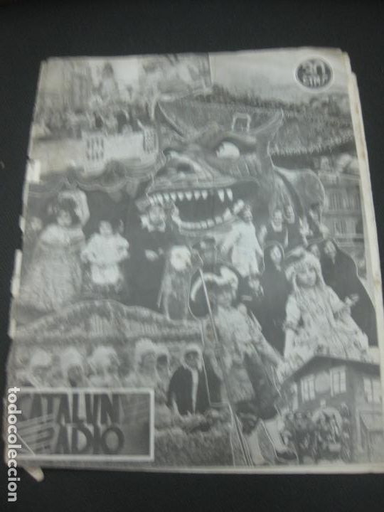 Sammeln von Zeitschriften und Zeitungen: REVISTA CATALUNYA RADIO N&ordm; 44. BARCELONA 4 DE MAR&Ccedil; DE 1933.