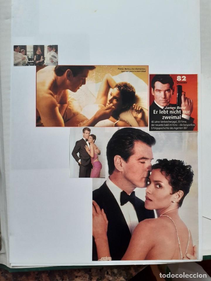Coleccionismo de Revistas y Peri&oacute;dicos: recorte james bond 007 pierce brosnan halle berry