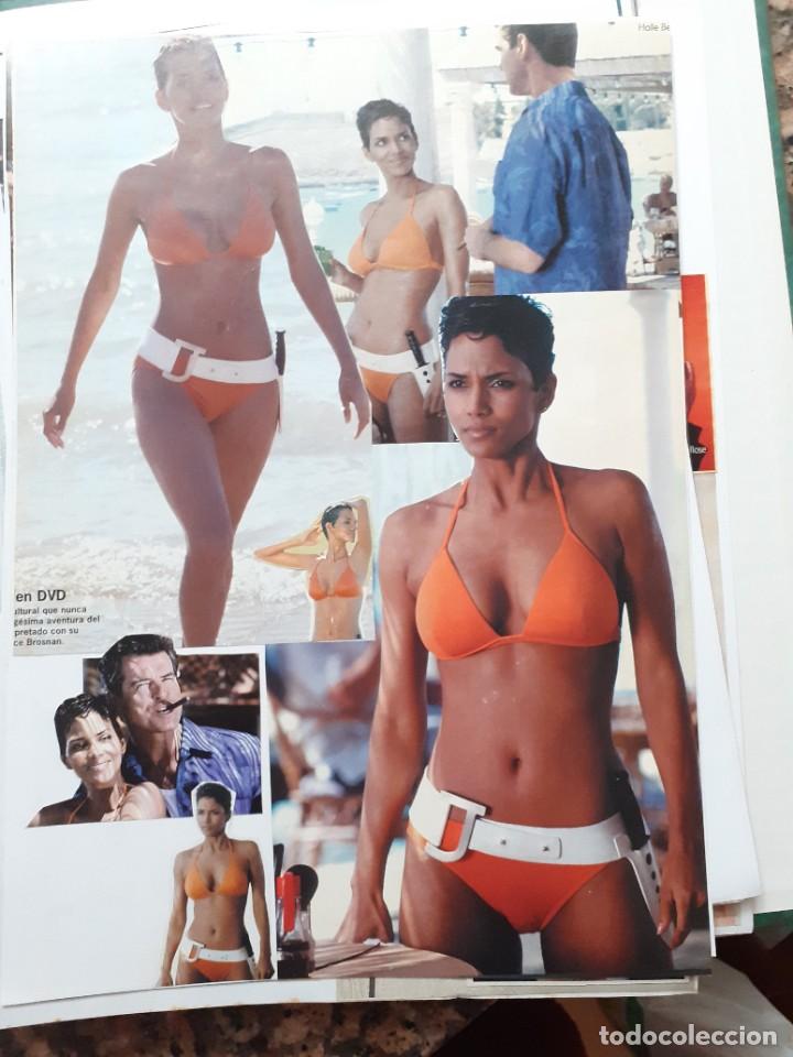 Coleccionismo de Revistas y Peri&oacute;dicos: recorte james bond 007 pierce brosnan halle berry