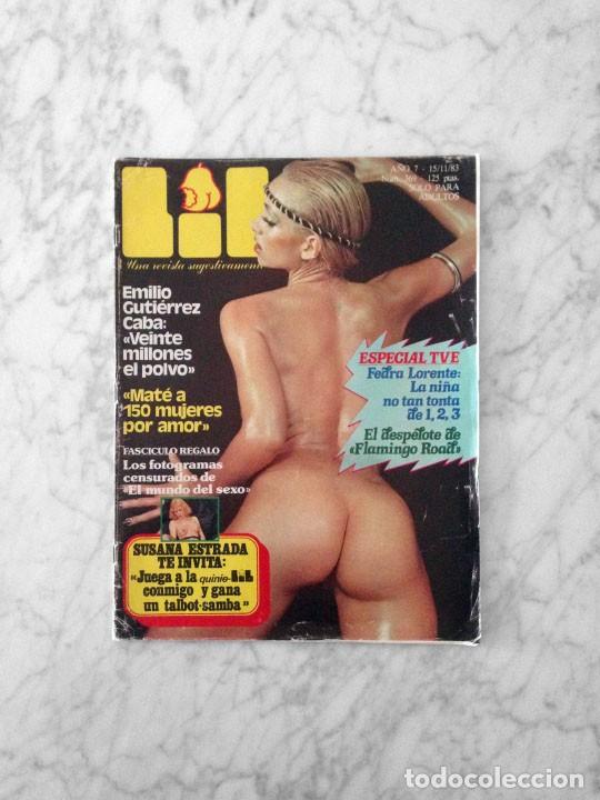 Coleccionismo de revistas y peri&oacute;dicos: LIB - 1983 - FEDRA LORENTE, EMILIO GUTIERREZ CABA, BRAGAS CALIENTES, EL DESPELOTE DE FLAMINGO ROAD