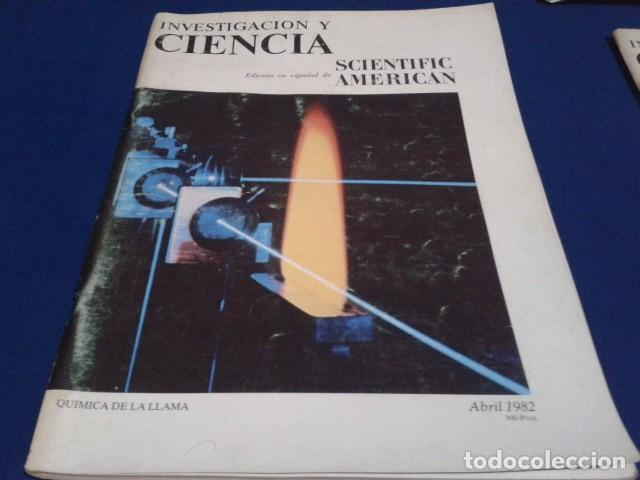 Collection Magazines and Newspapers: REVISTA MENSUAL ( INVESTIGACION Y CIENCIA ) EDICCI&Oacute;N EN ESPA&Ntilde;OL ABRIL 1982 SCIENTIFIC AMERICAN