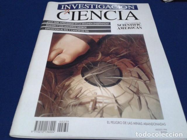 Collection Magazines and Newspapers: REVISTA MENSUAL ( INVESTIGACION Y CIENCIA ) EDICCI&Oacute;N EN ESPA&Ntilde;OL AGOSTO 1996 SCIENTIFIC AMERICAN