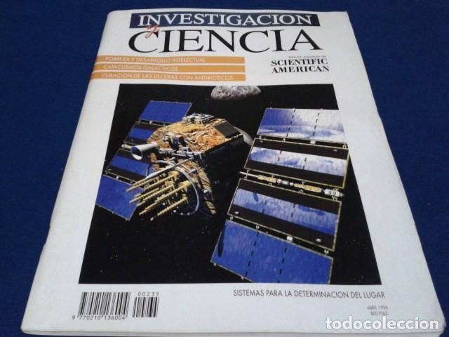 Collectionnisme de Revues et Journaux: REVISTA MENSUAL ( INVESTIGACION Y CIENCIA ) EDICCI&Oacute;N EN ESPA&Ntilde;OL ABRIL 1996 SCIENTIFIC AMERICAN