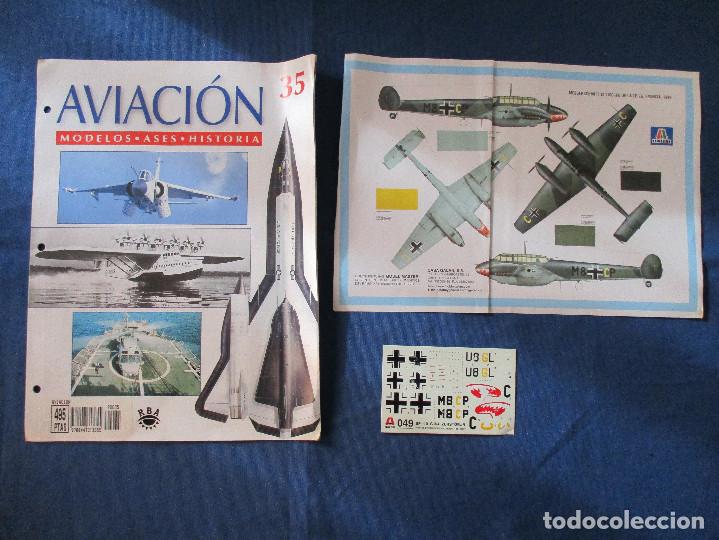 Coleccionismo de revistas y peri&oacute;dicos: AVIACI&Oacute;N - FASC&Iacute;CULO N.&ordm; 35 - RBA / MODELOS &middot; ASES &middot; HISTORIA