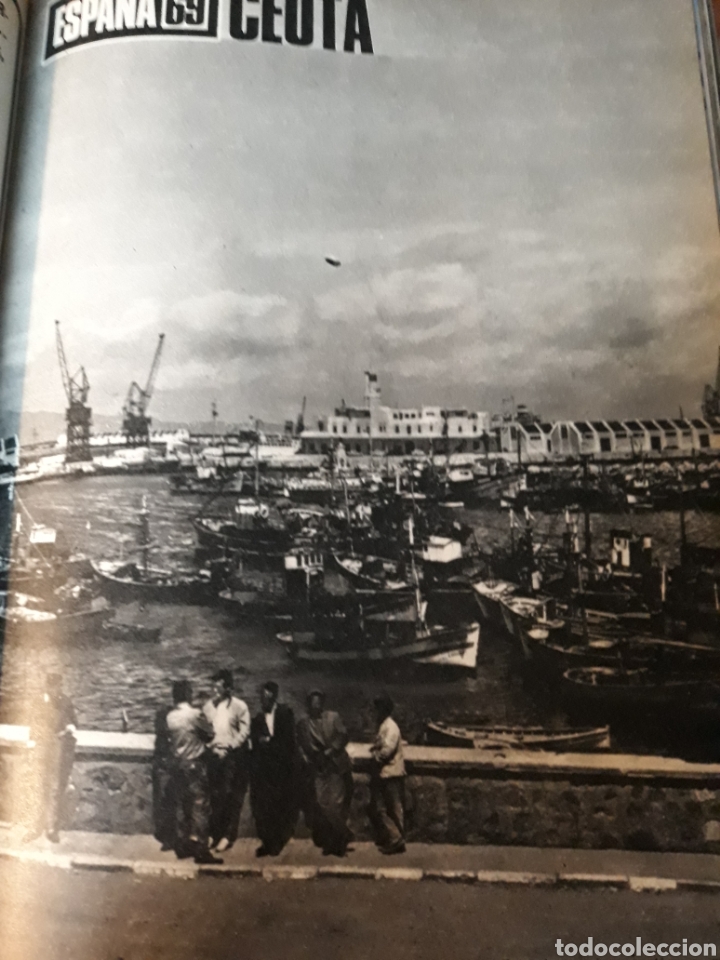 Coleccionismo de revistas y peri&oacute;dicos: REPORTAJE DE CEUTA .A&Ntilde;O 1969 . 9 PAGINAS
