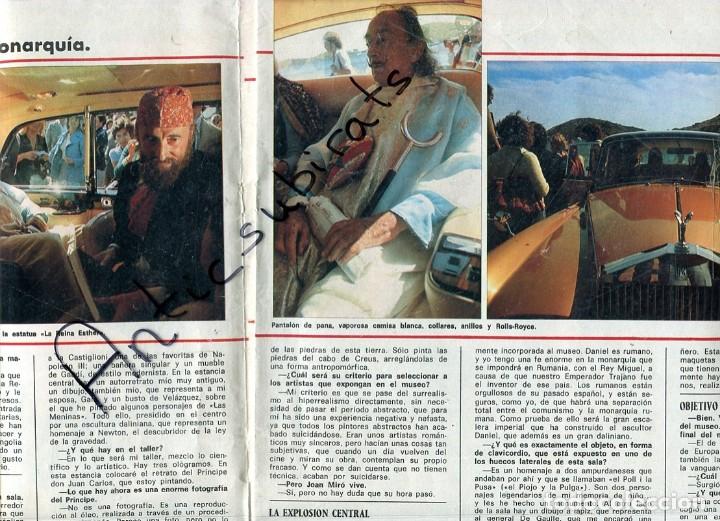 Coleccionismo de revistas y peri&oacute;dicos: SUPLEMENTEO  REVISTA SALVADOR DALI COCHE ROLLS-ROYCE LAS MENINAS DE VELAZQUEZ LA MONARQUIA