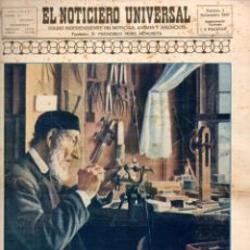 Coleccionismo de Revistas y Periódicos: SUPLEMENTO EL NOTICIERO UNIVERSAL CÓMO SE CONSTRUYE UN RELOJ - 1930