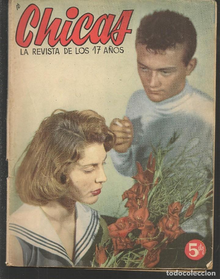 Coleccionismo de Revistas y Peri&oacute;dicos: CHICAS. LA REVISTA DE LOS 17 A&Ntilde;OS. N&ordm; 219. RETORNO AL PARAISO. GARY COOPER. OCTUB. 1954. (P/C59)