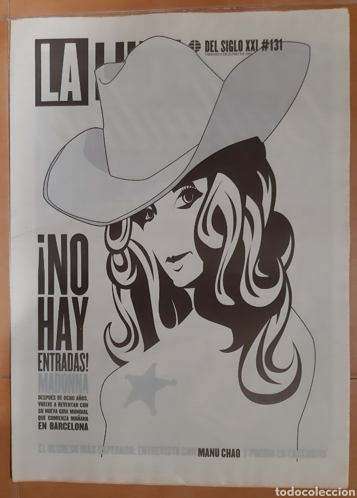 Coleccionismo de Revistas y Peri&oacute;dicos: MADONNA NEWSPAPERS REVISTA