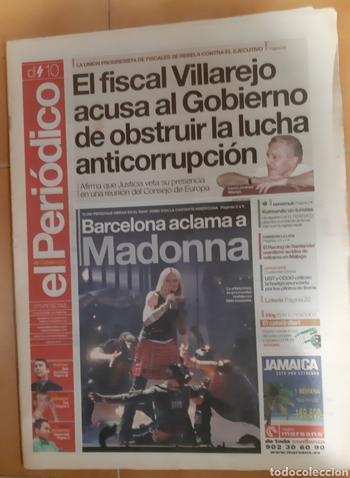 Coleccionismo de Revistas y Peri&oacute;dicos: MADONNA NEWSPAPERS REVISTA