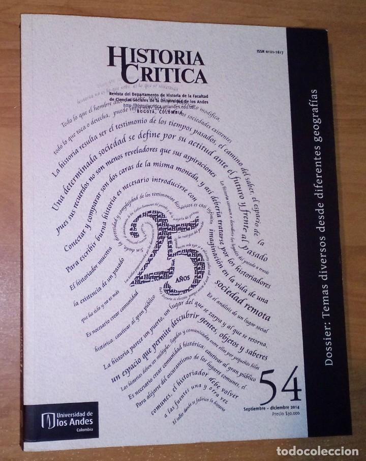 Coleccionismo de Revistas y Peri&oacute;dicos: HISTORIA CR&Iacute;TICA N.&ordm; 54, 2014