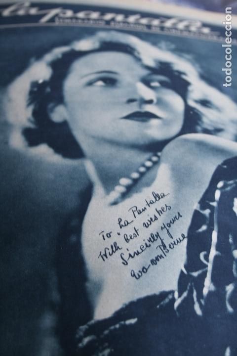 Coleccionismo de Revistas y Peri&oacute;dicos: REVISTA DE CINE LA PANTALLA N&ordm; 44 BEBE DANIELS GRETA GARBO HARRY LIEDTKE ALICE WHITE MONA RICO COOGA