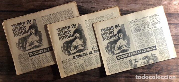 Coleccionismo de Revistas y Peri&oacute;dicos: Tambi&eacute;n las mujeres asesinan.