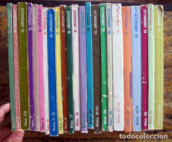 Coleccionismo de Revistas y Peri&oacute;dicos: El Urogallo. Primera &eacute;poca 1970-1975. 30 ejemplares en 23 vol&uacute;menes