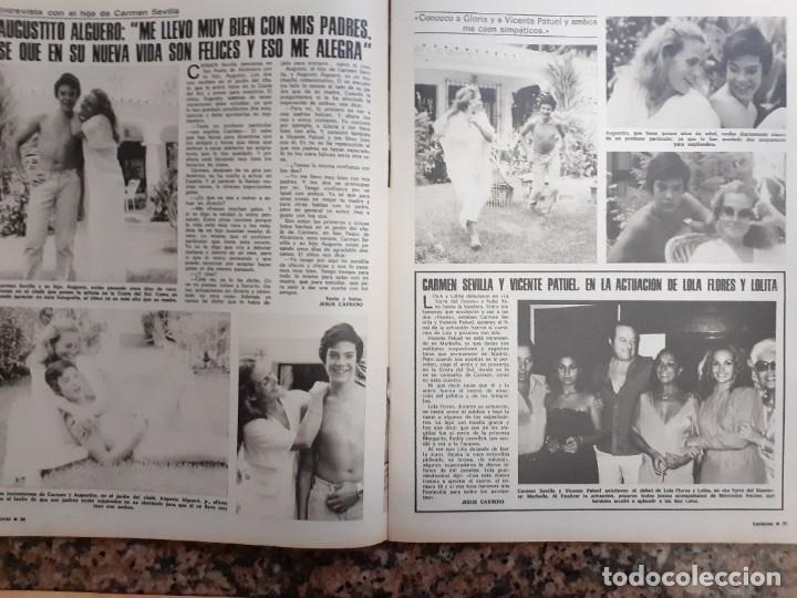 Coleccionismo de Revistas y Peri&oacute;dicos: carmen sevilla augusto alguero lola flores mercedes vecino